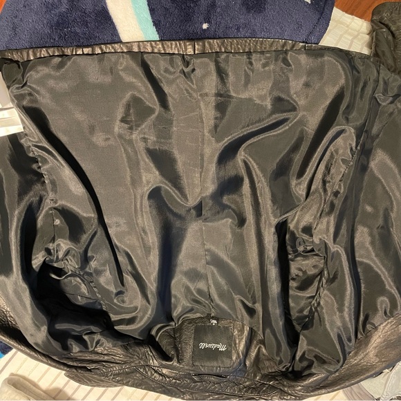 MADEWELL Washed Leather Jacket - Picture 16 of 16